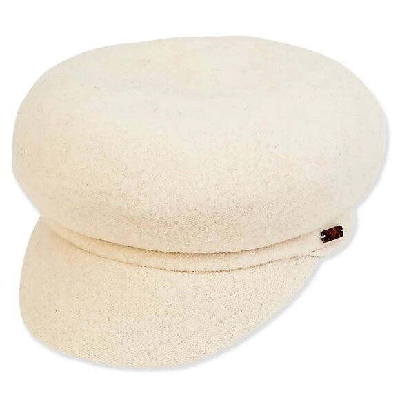 Soft Wool Newsboy Cap - Picture 1 of 1